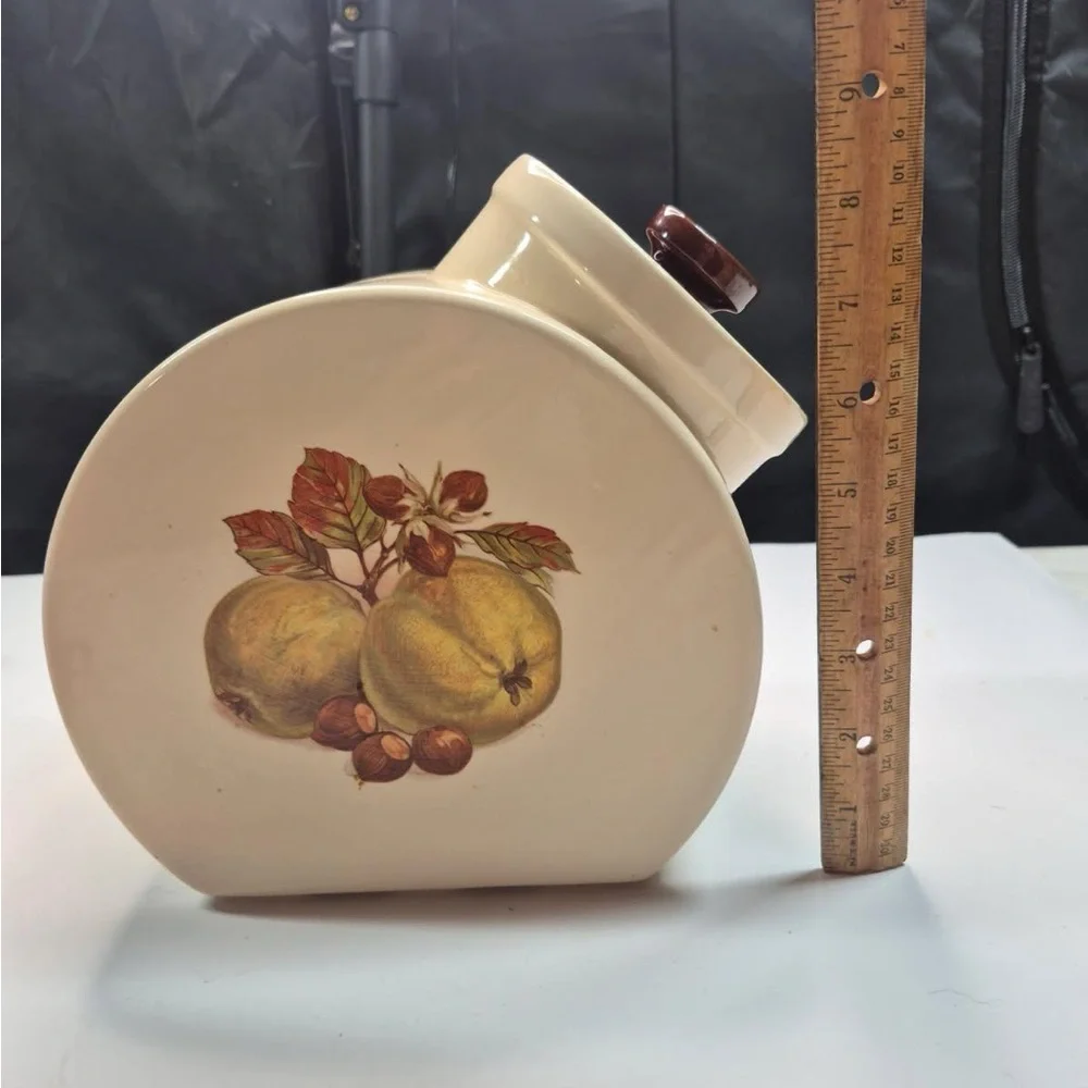Vintage Ceramic Cookie Jar Usa McCoy Pottery Fruit Festival